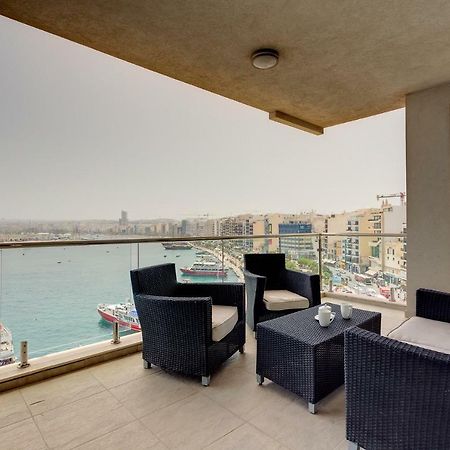 Contemporary, Luxury Apartment With Valletta And Harbour Views Sliema Zewnętrze zdjęcie