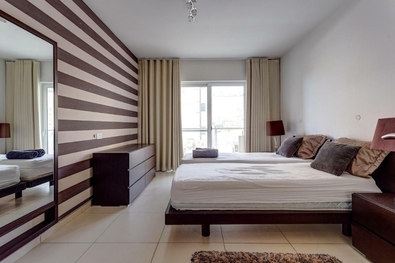 Contemporary, Luxury Apartment With Valletta And Harbour Views Sliema Zewnętrze zdjęcie