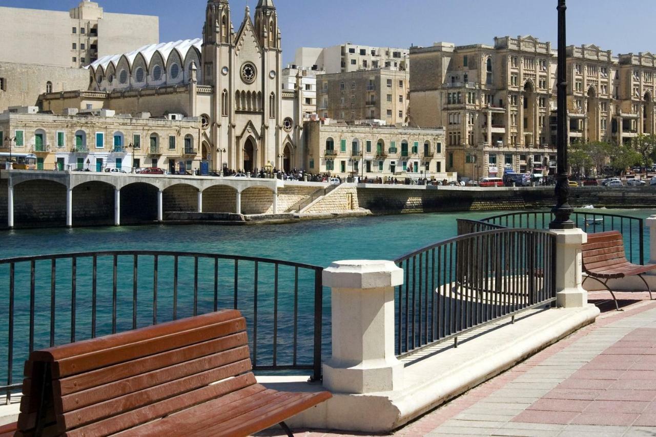 Contemporary, Luxury Apartment With Valletta And Harbour Views Sliema Zewnętrze zdjęcie