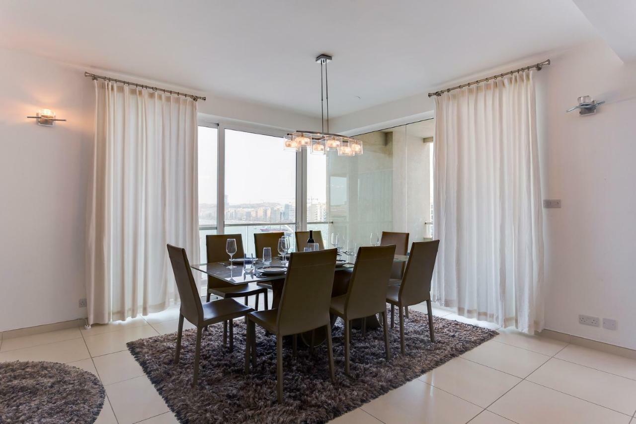 Contemporary, Luxury Apartment With Valletta And Harbour Views Sliema Zewnętrze zdjęcie